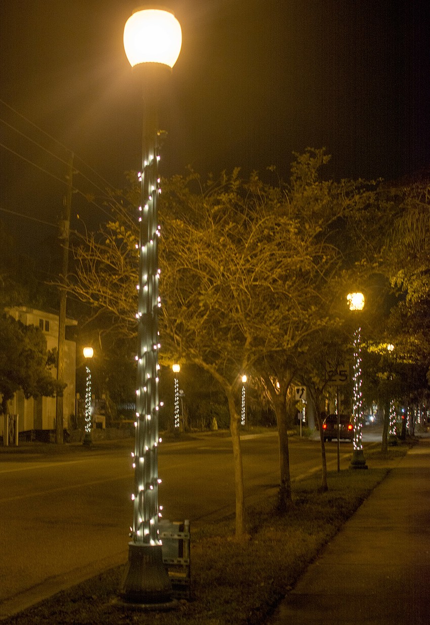 It may not be Candy Cane Lane, but Osprey Avenue between Ringling Avenue and Mound Street exudes Christmas spirit.