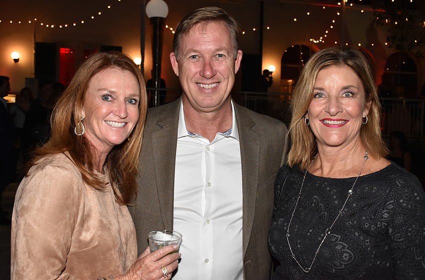 Karin and Bart Leereveld with Laura Leeming