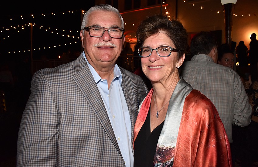 Mike and Karen Valentino, board chairwoman for Child Protection Center