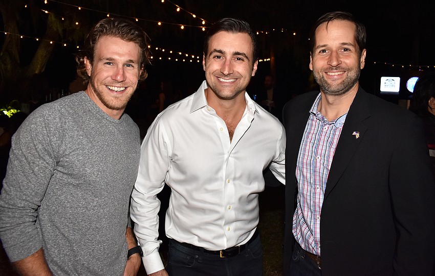 Tyler Lancaster, Brenton Cloud and Will Robinson