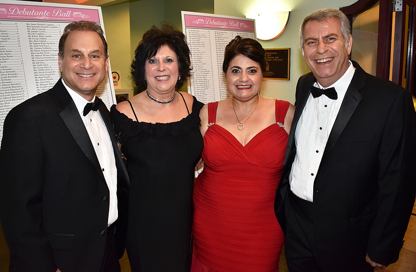 Nick Zec Jr, Vicki Zec and Mary and George Dakkak