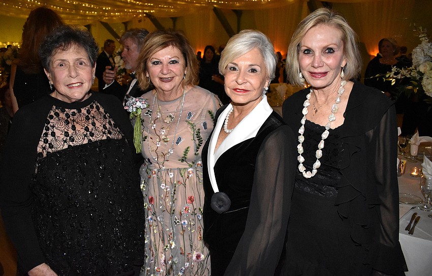 Judy Zuckerberg, Renee Hamad, BJ Creighton and Hillary Steele