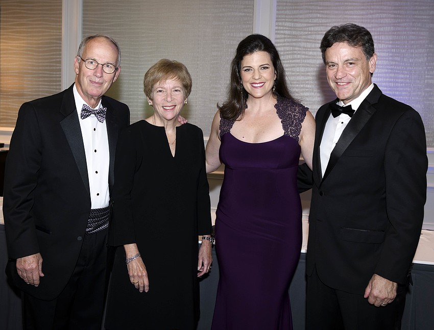 John and Nora Patterson with Kameron and Bart Hodgens