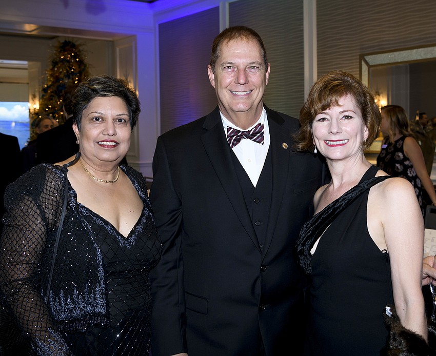 Anila Jain and Bill Mariotti with Lee Williams