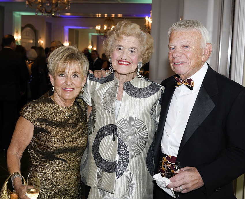 Bunny Skirboll, Betty Schoenbaum and Mort Skirboll