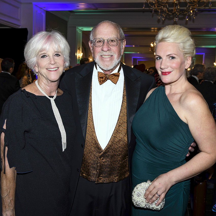 Clare and Rich Segall with Laura Mesia