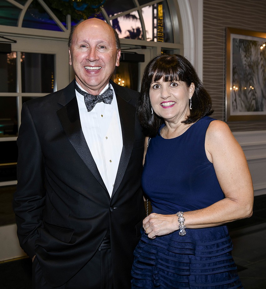 Mark Pritchett with Gina Taylor