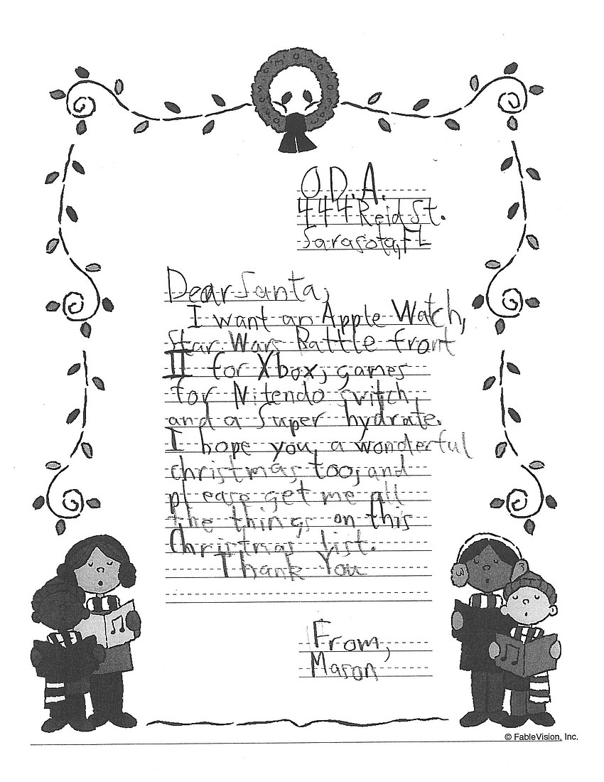 Maron's letter