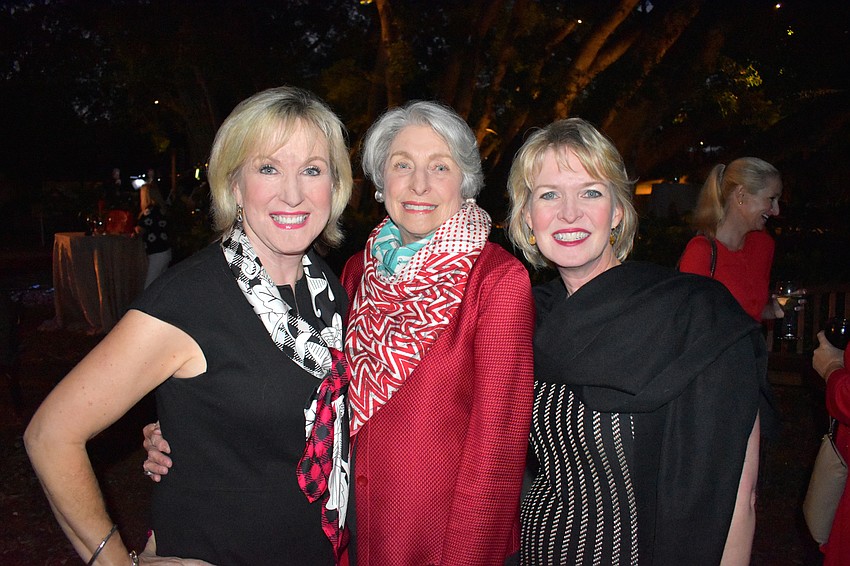 Teri Hansen, Michael Saunders and Veronica Brady