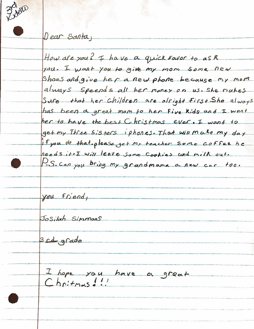 Yosilah Simmons, third grade, B.D. Gullett