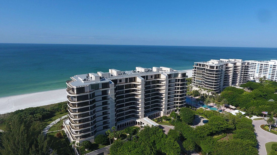 Edward and Betty Rosenthal, of Longboat Key, sold their C-704 and D-705 condominiums at 415 Lâ€™Ambiance Drive to Maurice and Carolyn Cunniffe, of Greenwich, Conn., for $5.5 million.