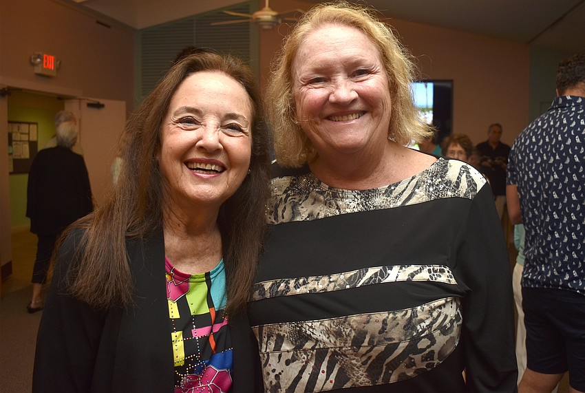 Arlene Schwartz and Susan Pariseau