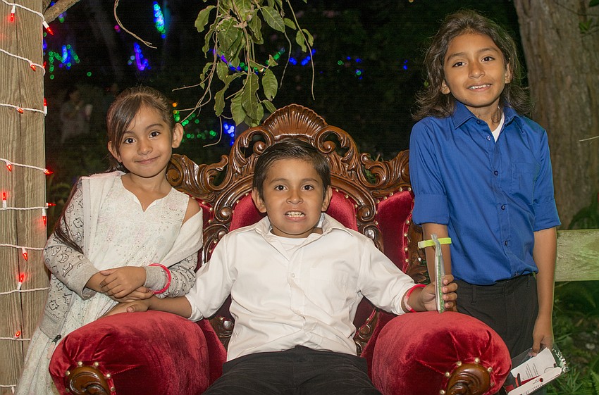 Delilah, Michael and Caesar Catalan