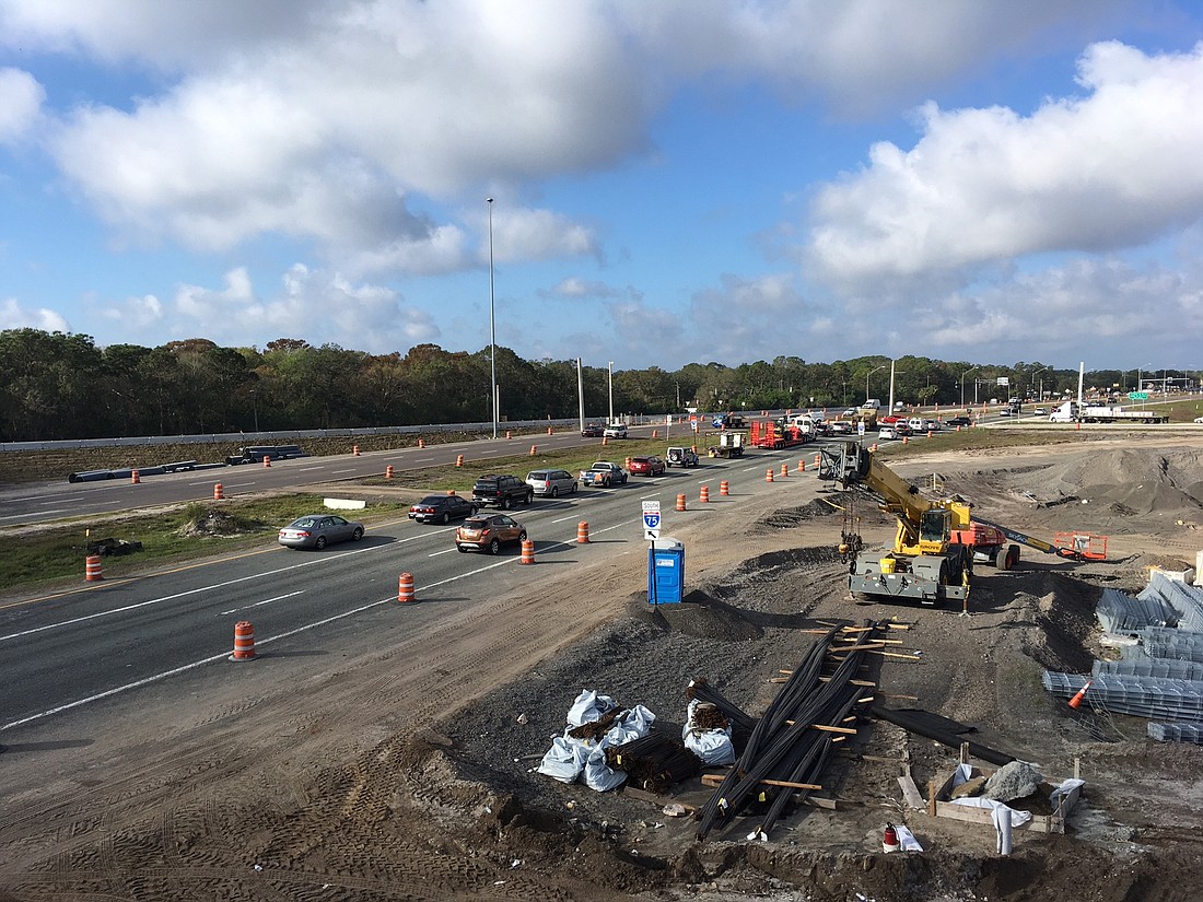 The Florida Department of Transportation started construction on the $39.1 million reconfiguration of the State Road 64-Interstate 75 interchange in June 2017. Courtesy image.
