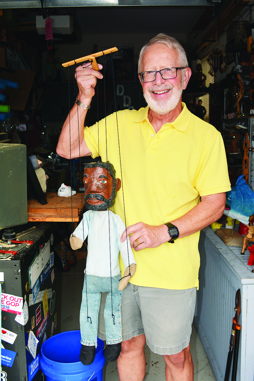 Greekbrook's Drew Stuart showed off his creativity during the Lakewood Ranch Creative Arts Association Fall Show and Sale Nov. 18.