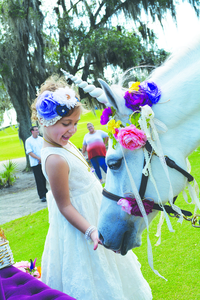 Five-year-old Charlotte Bass was princess for a day May 3 at the Ritz Carlton Members Golf Club in Lakewood Ranch.