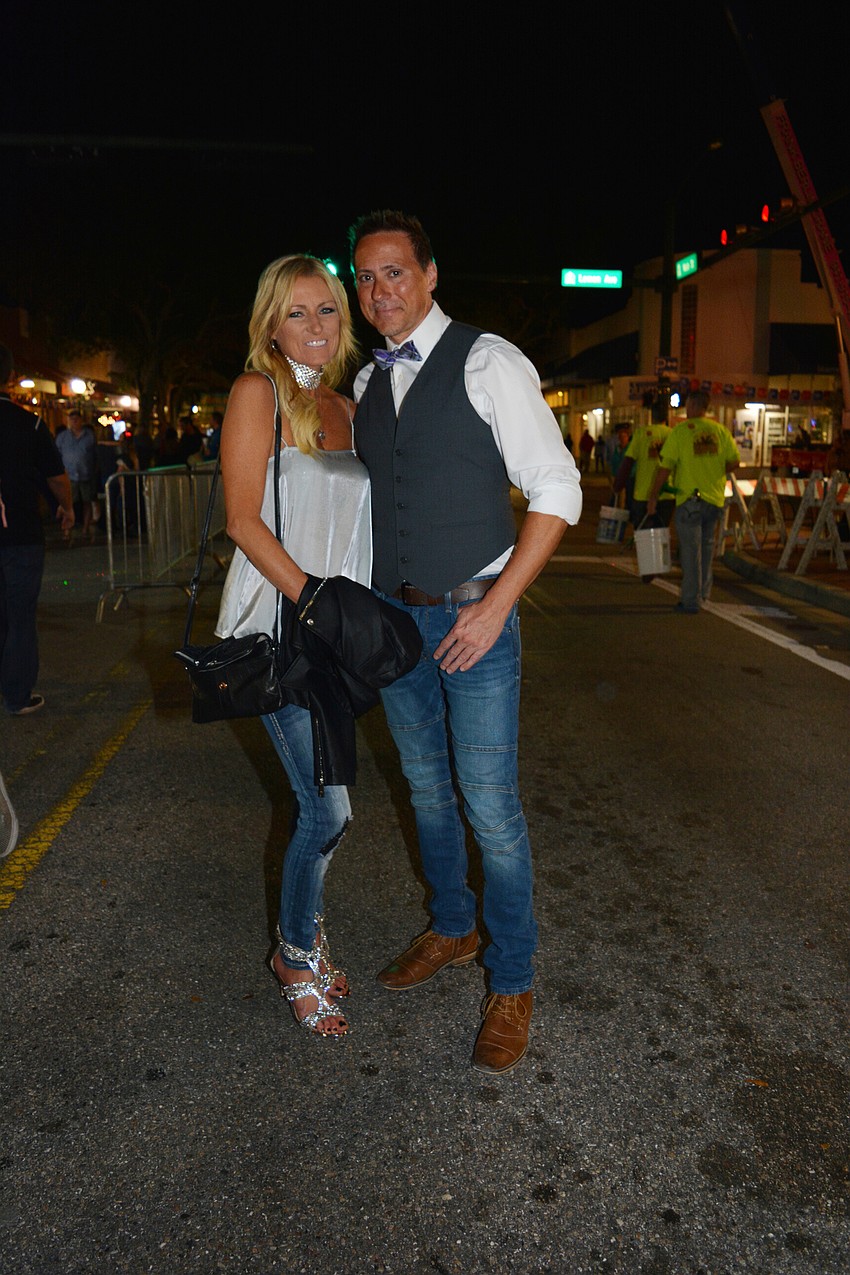 Laura Griffith and John Martin