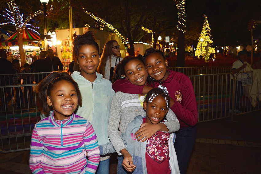 Amani Jackson, Amya Bryant, Amira Bryant, Olivia Timmons and Valeria Howard