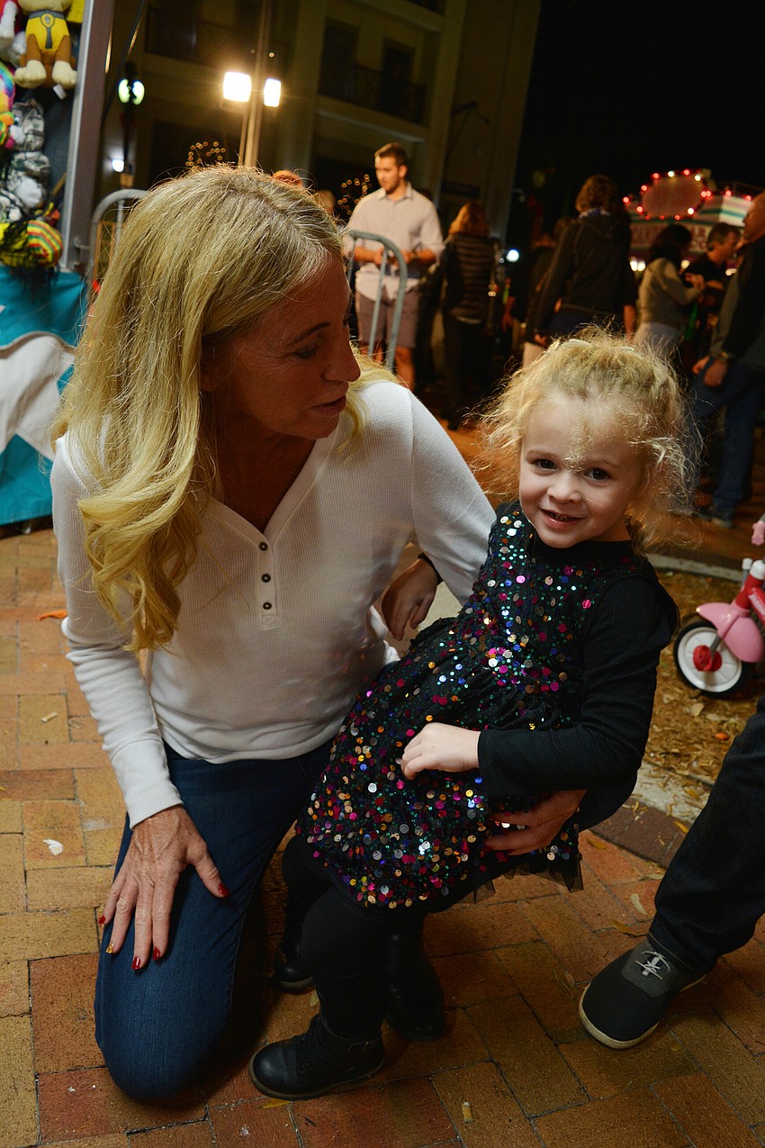 Barbara Parrish with granddaughter, Emily Chana