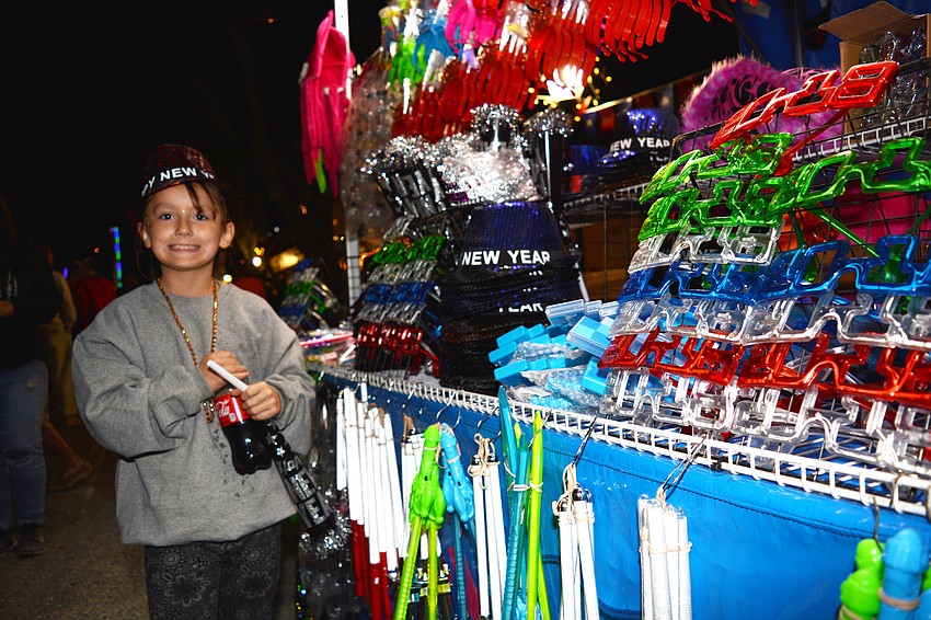 Katie Hill picks out her festive wear for the evening.