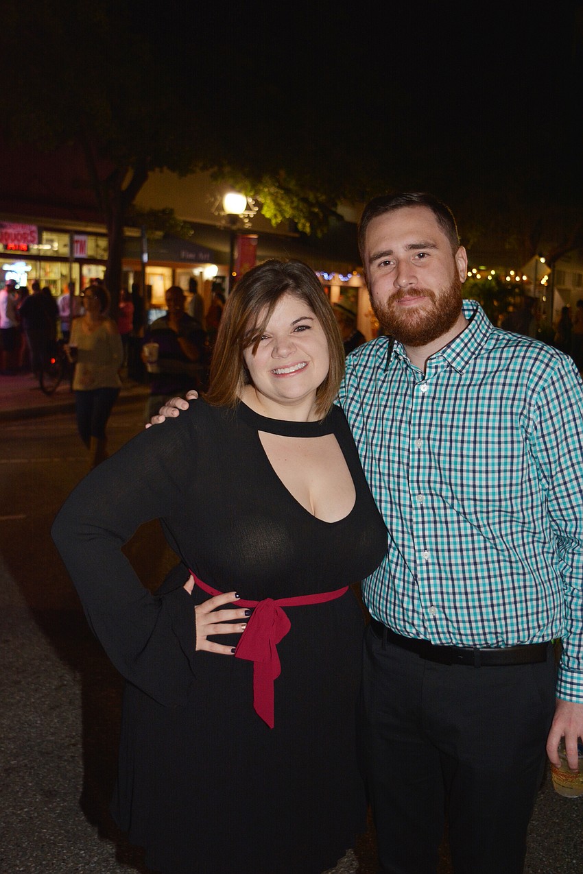 Christine Hopkins and Sean Reinsma