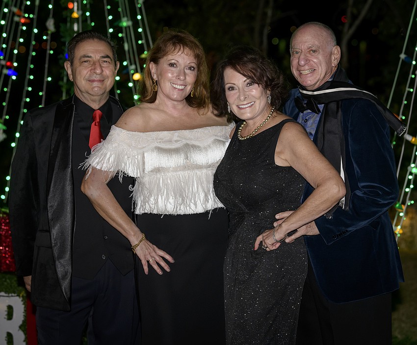 Joe and Carol Anziano with Noelle and Rob Haft