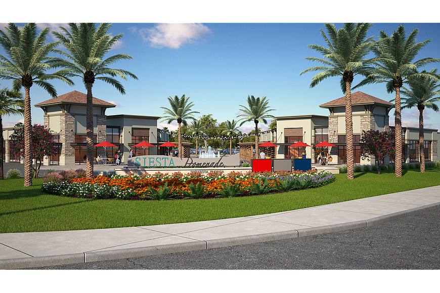 The third update to the Siesta Promenade plans include a new design for the residential, retail and hotel units proposed for the property.