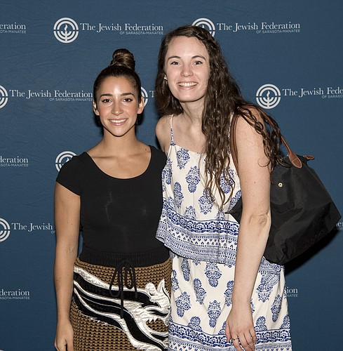 I love you all, but the highlight of this job was definitely meeting Aly Raisman. Photo by Cliff Roles