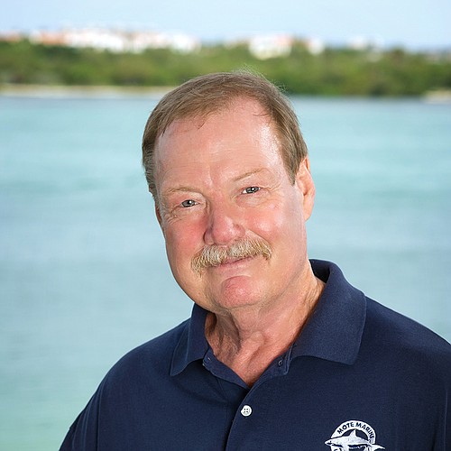 Reynolds become a senior scientist at Mote in 2001, and led the Manatee Research Program.