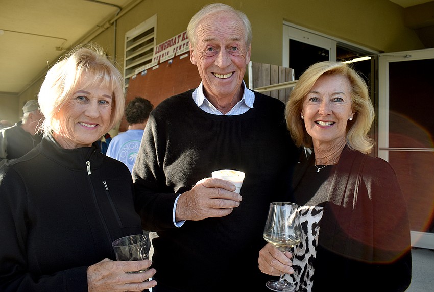 Ute Veal and Trevor and Linda Gillot