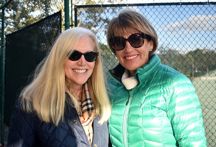 Kathy Powers and Betty Aden