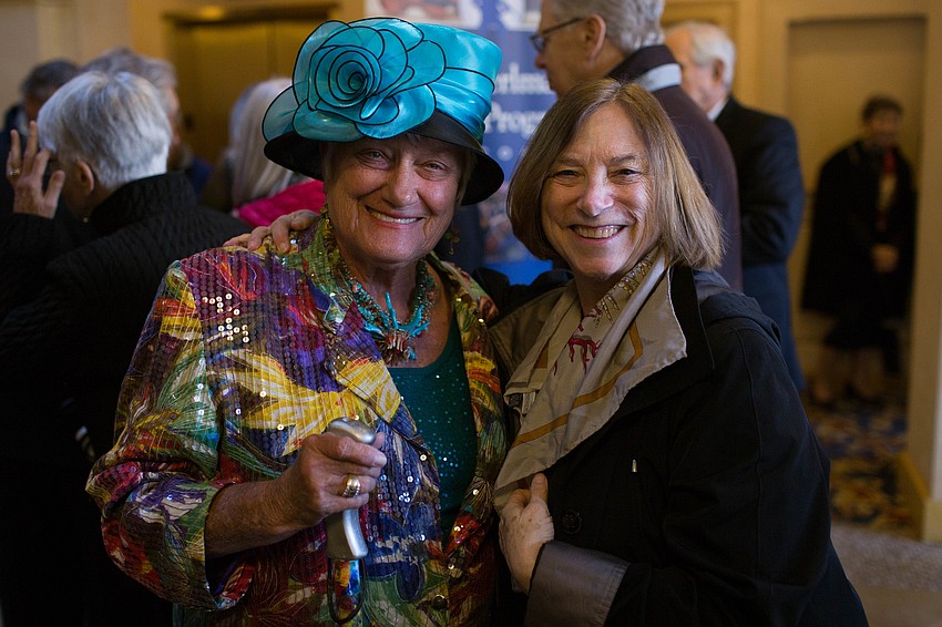 Dee Wright and Mary Klimasiewfski