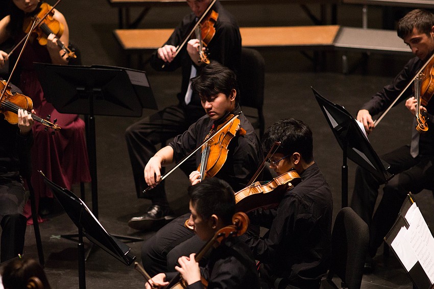 The students for the Perlman Winter Residency range from ages 12-20.