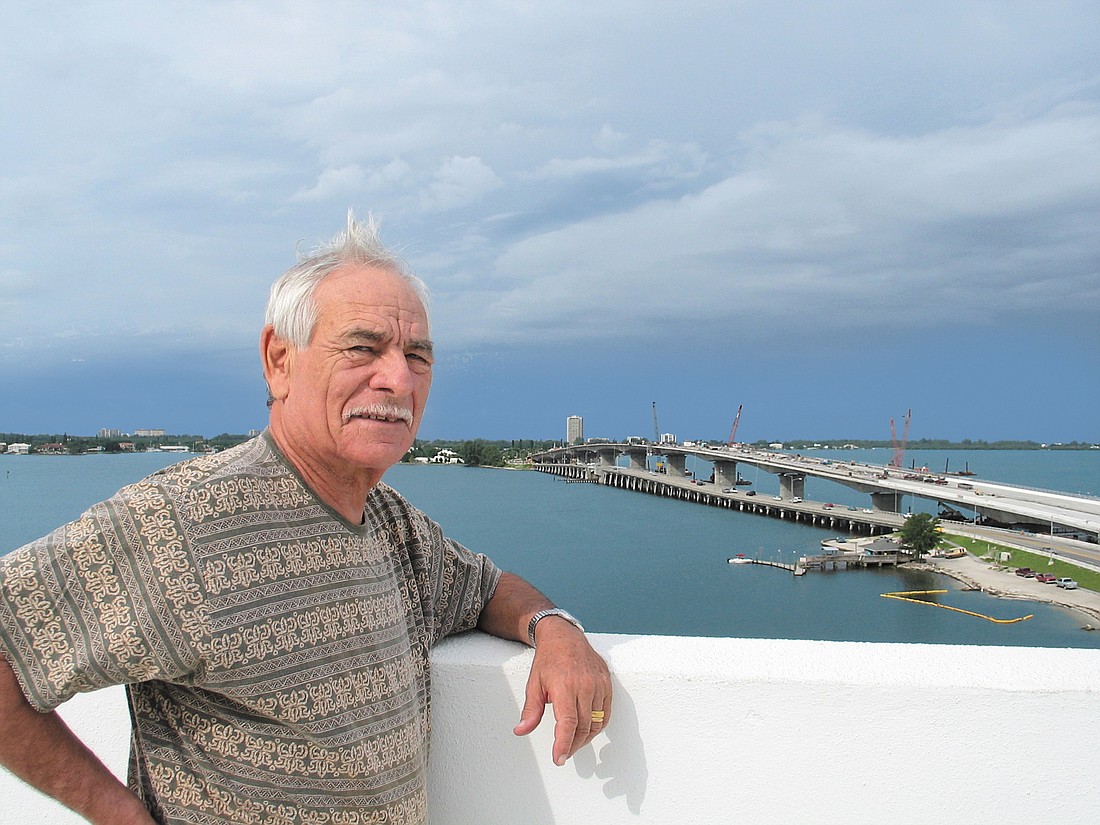 Among his many contributions to Sarasota, Gil Waters was an outspoken advocate for the once-contentious construction of the John Ringling Causeway bridge.