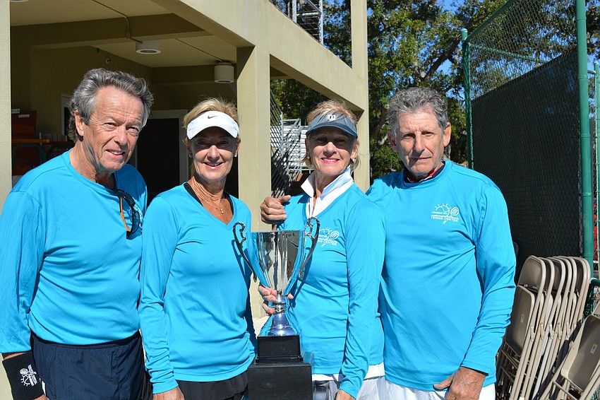 Bruno Mauprivez, Linda Gillott, Ute Vela and Enrique Vela won the Division 2 title by one point.
