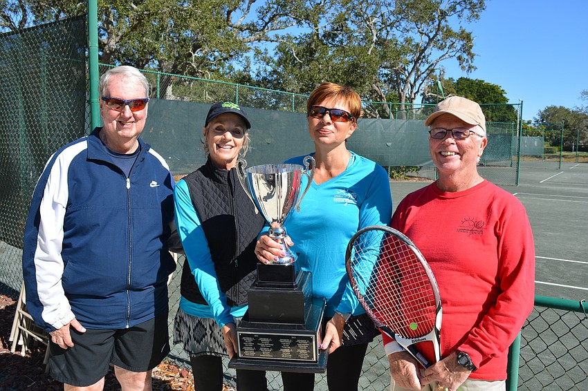 Bill Bolling, Judy Boice, Marina Tourkova and Dennis McIvor won Division 5.