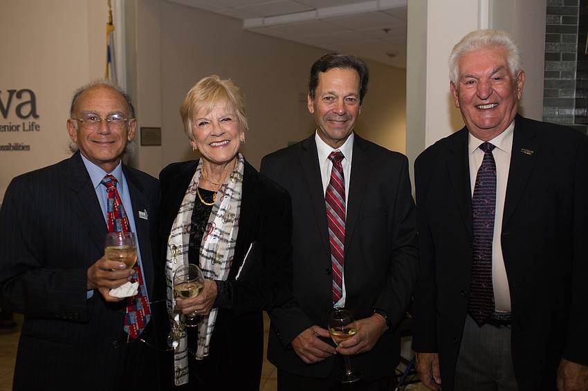 Michael Richker, Lee Dougherty Ross, Scott Levine and Ed Bavaria