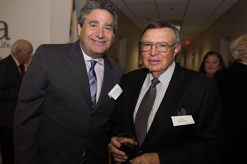 Rabbi Jonathan Katz and Jerry Birnbaum