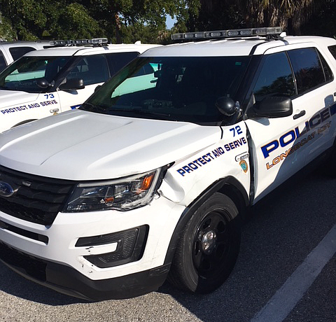 Longboat Key Police Department's 2017 Ford Explorer could be salvaged, police say.