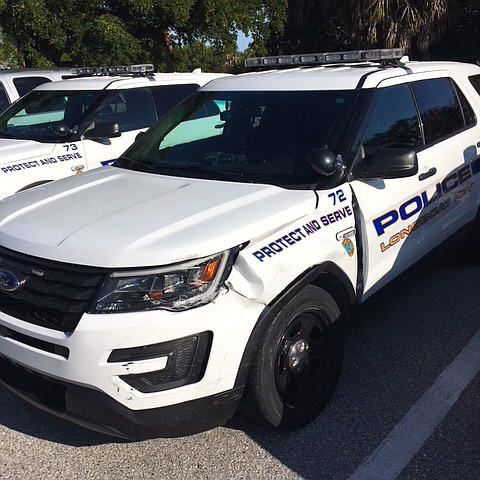 Longboat Key Police Department&#39;s 2017 Ford Explorer could be salvaged, police say.