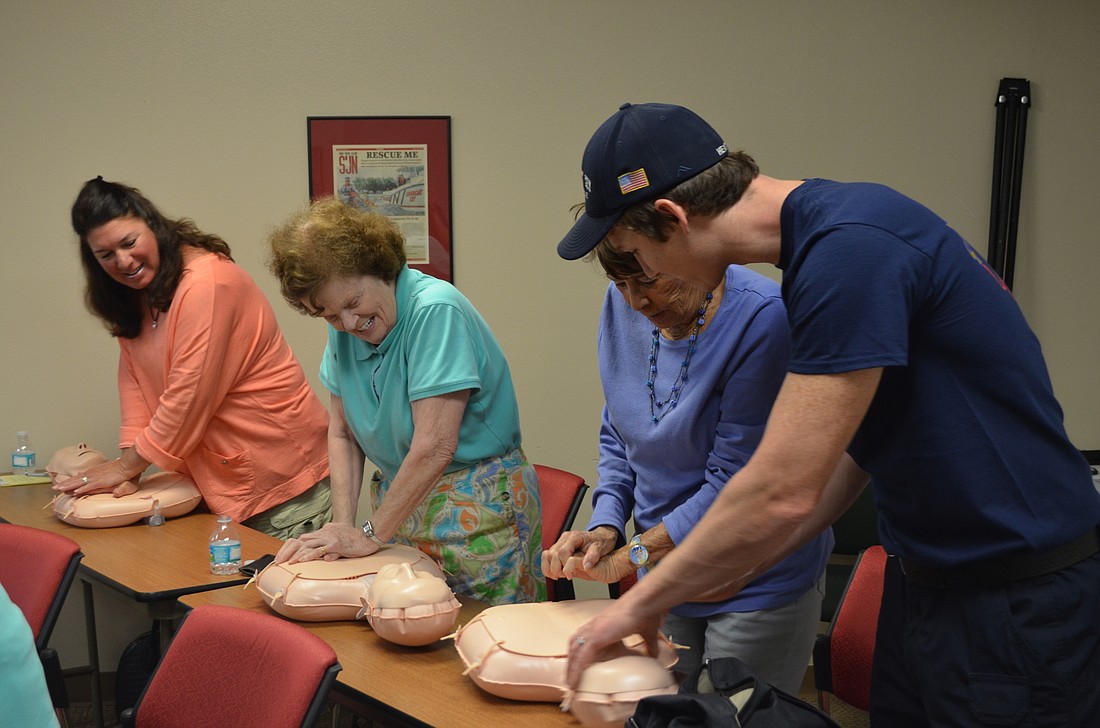 The next free CPR course will be held at 10 a.m. on Jan. 19 at north fire station. File photo
