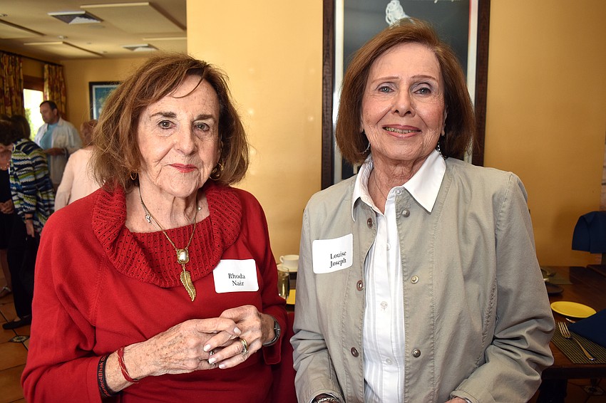 Rhoda Nair and Louise Joseph