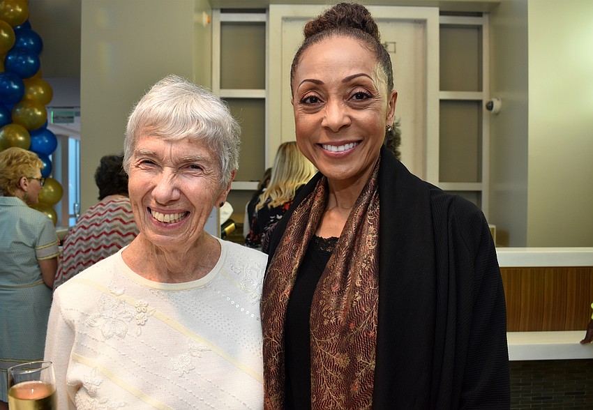 Lorna Hard and Kathleen Collins