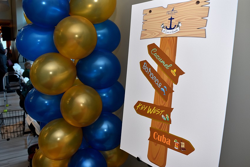 The ribbon cutting’s theme was “A Cruise to Remember.” Attendees could visit four “ports;” Cozumel, the Bahamas, Key West and Cuba.