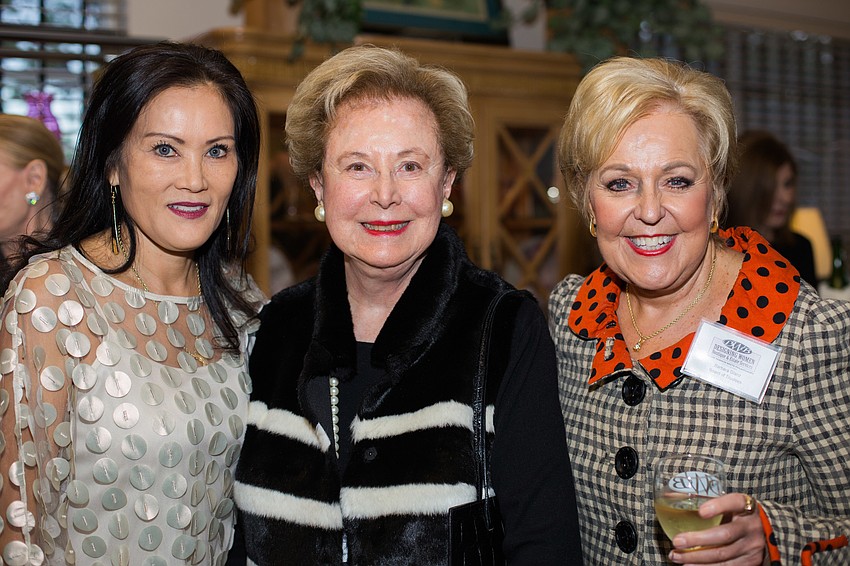 Kim Ammeson, Joan Wood and Barbara Glanz