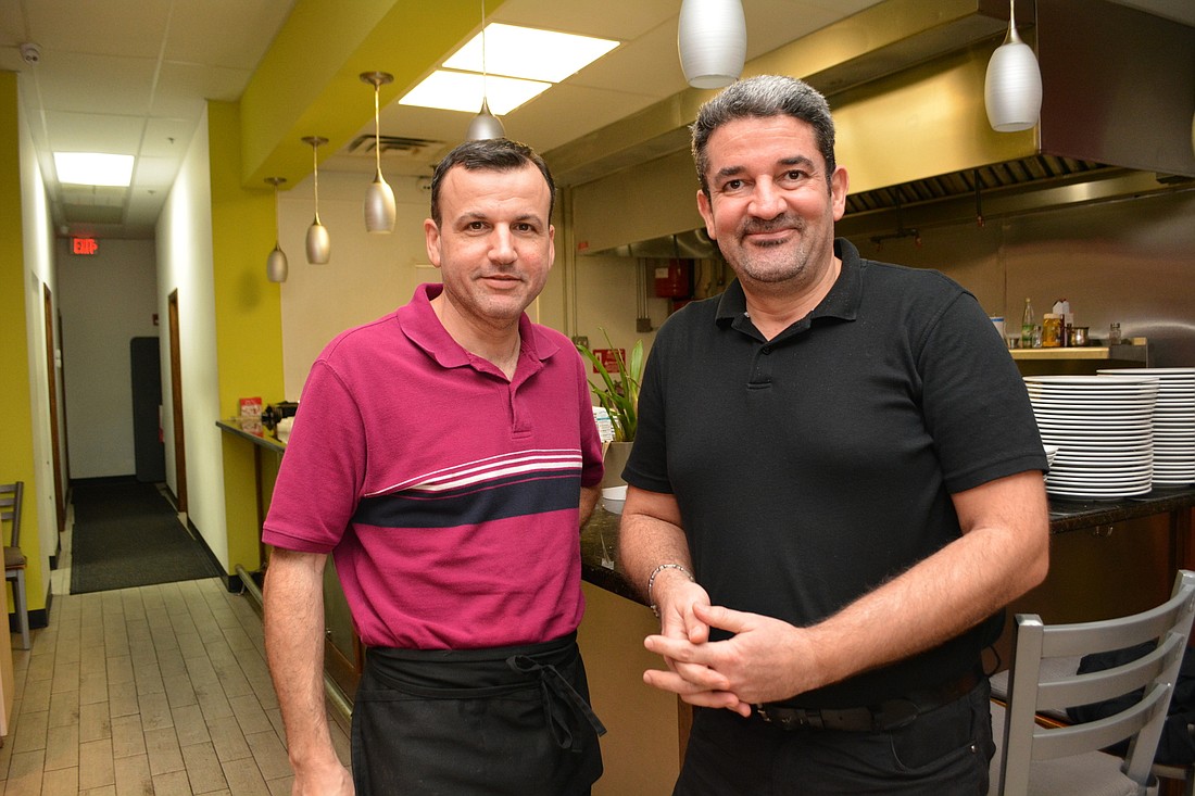 Zenobia Restaurant co-owners Majdi Ismaile and Yasser Moussa are eager to share cuisine from their native countries with the East County area.