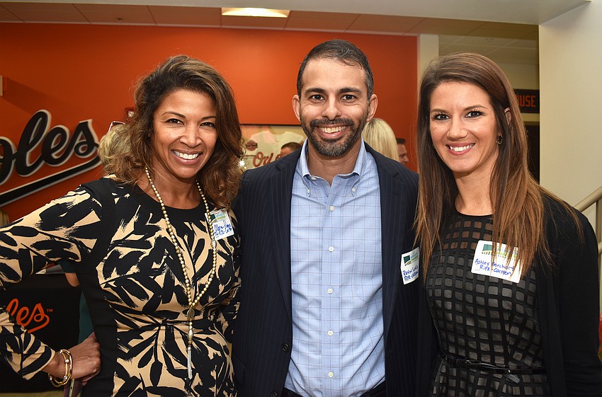 Clara Ramos, Rohin Singh and Ashley Borchert