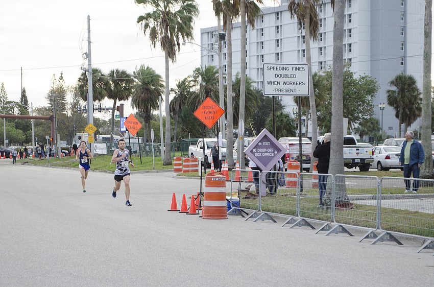 Jake Bradosky came in first place, followed by Ben Hartvigsen.