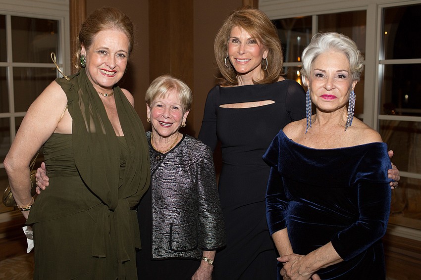 Flora Major, Dottie Baer Garner, Susan Samson, and BJ Creighton
