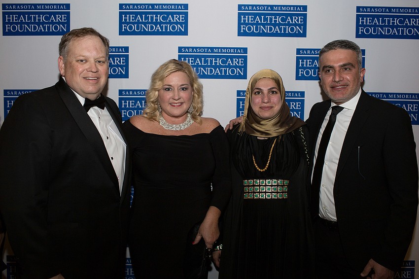 Monica and David Verinder and Hala and Ali Alrani